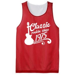 Classic Rockin Since 1975 50th Birthday Mesh Reversible Basketball Jersey Tank