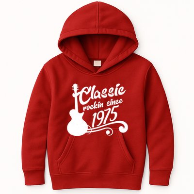 Classic Rockin Since 1975 50th Birthday Kids Hoodie