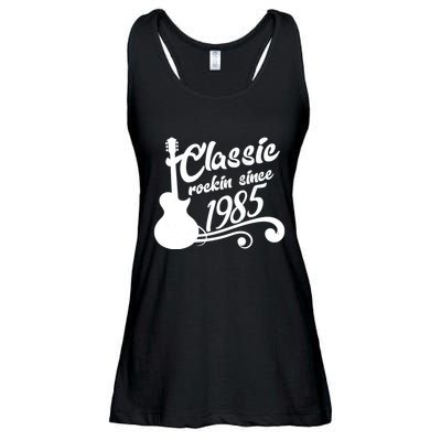 Classic Rockin Since 1985 40th Birthday Ladies Essential Flowy Tank