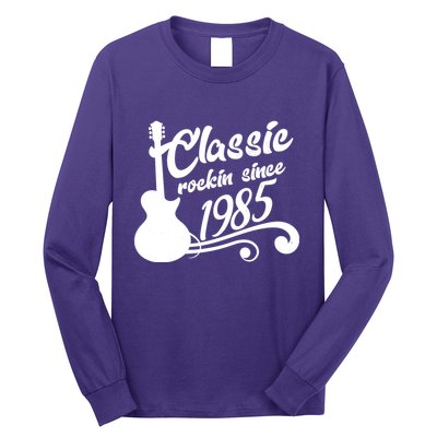 Classic Rockin Since 1985 40th Birthday Long Sleeve Shirt