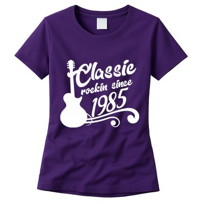 Classic Rockin Since 1985 40th Birthday Womens T-Shirt