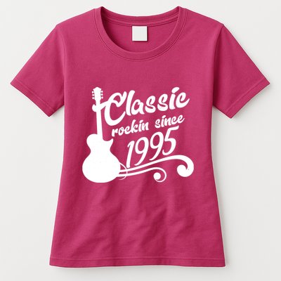 Classic Rockin Since 1995 30th Birthday Womens T-Shirt