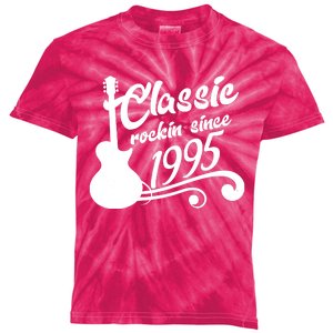 Classic Rockin Since 1995 30th Birthday Kids Tie-Dye T-Shirt