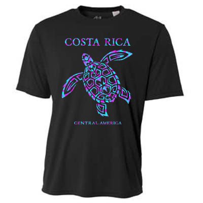 Costa Rica Sea Turtle Girls Cooling Performance Crew T-Shirt