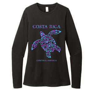 Costa Rica Sea Turtle Girls Womens CVC Long Sleeve Shirt