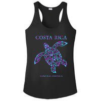 Costa Rica Sea Turtle Girls Ladies PosiCharge Competitor Racerback Tank