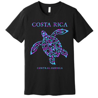 Costa Rica Sea Turtle Girls Premium T-Shirt