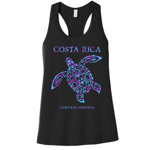 Costa Rica Sea Turtle Girls Women's Racerback Tank