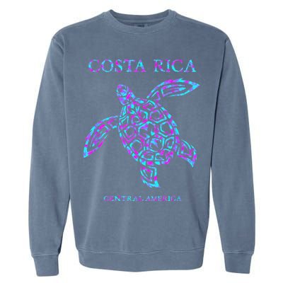 Costa Rica Sea Turtle Girls Garment-Dyed Sweatshirt