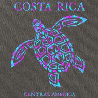 Costa Rica Sea Turtle Girls Cotton Canvas Backpack