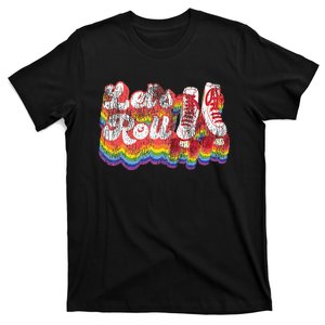 Cool Roller Skating Skate Girl 1970S Retro T-Shirt