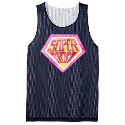 Cute Retro Super Mom Gift For Mother Mesh Reversible Basketball Jersey Tank