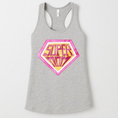 Cute Retro Super Mom Gift For Mother Womens Tank Top