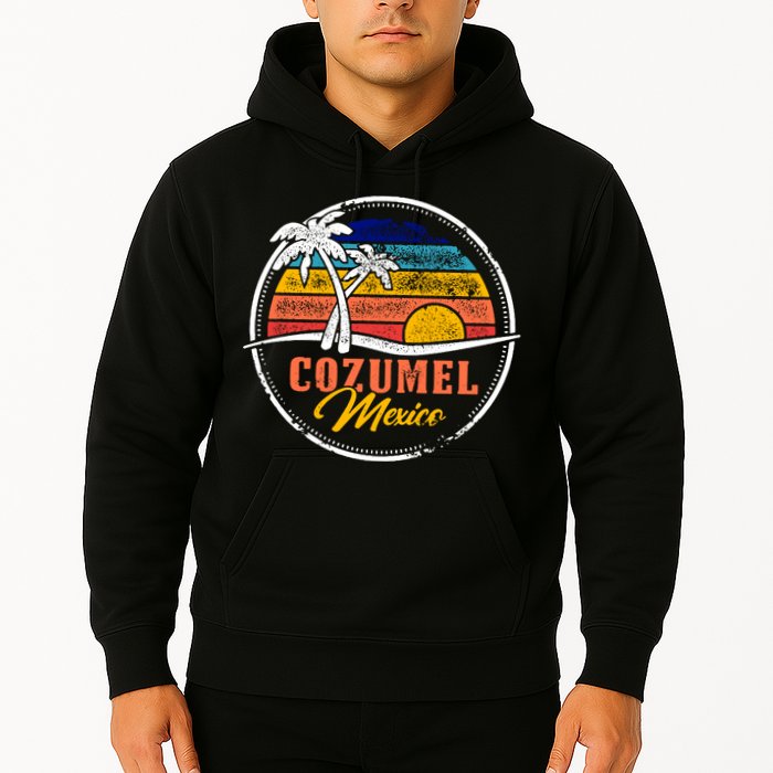 Cozumel Retro Sunset Hoodie