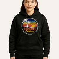 Cozumel Retro Sunset Hoodie