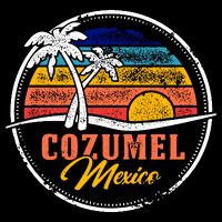 Cozumel Retro Sunset Hoodie