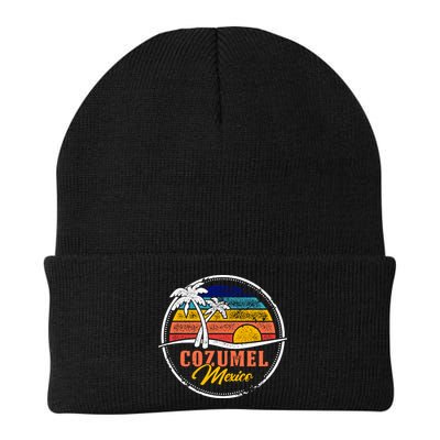 Cozumel Retro Sunset Beanie