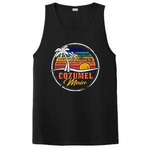 Cozumel Retro Sunset PosiCharge Competitor Tank