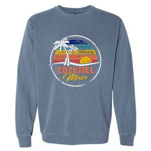 Cozumel Retro Sunset Garment-Dyed Sweatshirt