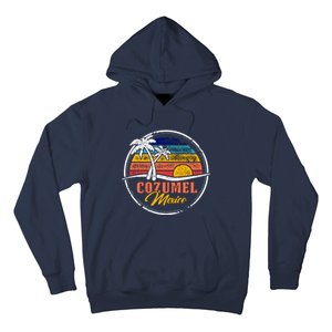 Cozumel Retro Sunset Hoodie