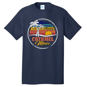 Cozumel Retro Sunset Tall T-Shirt