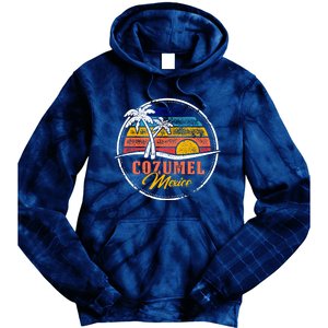 Cozumel Retro Sunset Tie Dye Hoodie