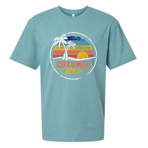 Cozumel Retro Sunset Sueded Cloud Jersey T-Shirt