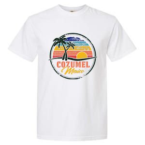 Cozumel Retro Sunset Garment-Dyed Heavyweight T-Shirt