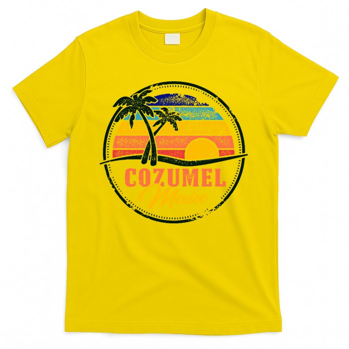 Cozumel Retro Sunset T-Shirt
