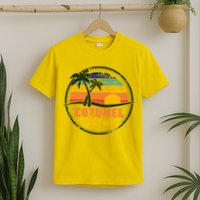 Cozumel Retro Sunset T-Shirt
