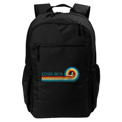 Costa Rica Surf Vintage Beach Surfer Surfing Daily Commute Backpack