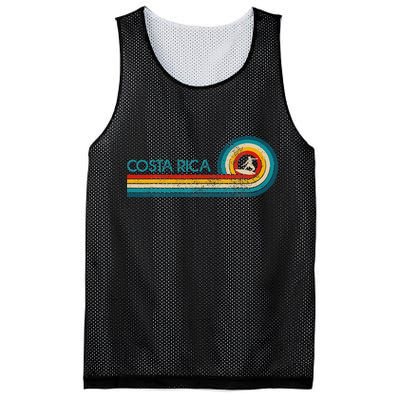Costa Rica Surf Vintage Beach Surfer Surfing Mesh Reversible Basketball Jersey Tank