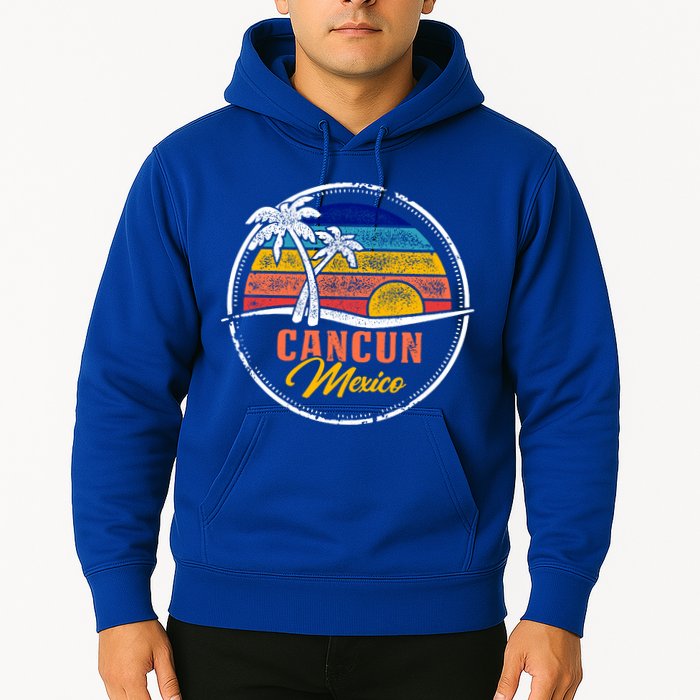 Cancun Retro Sunset Hoodie