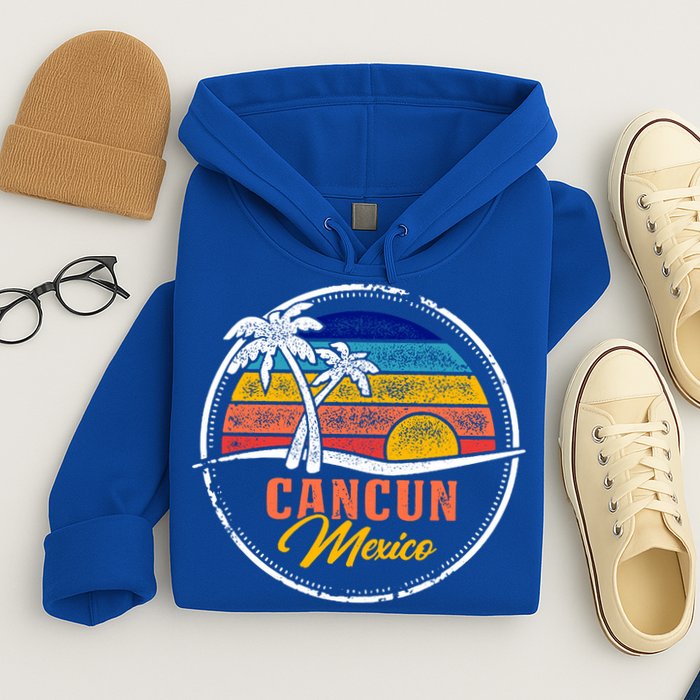 Cancun Retro Sunset Hoodie