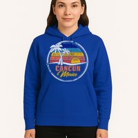 Cancun Retro Sunset Hoodie