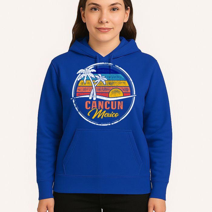 Cancun Retro Sunset Hoodie