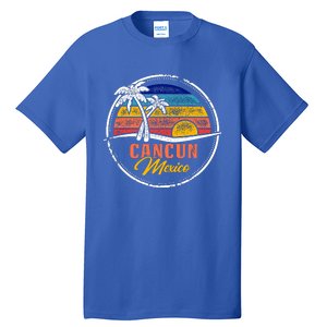 Cancun Retro Sunset Tall T-Shirt