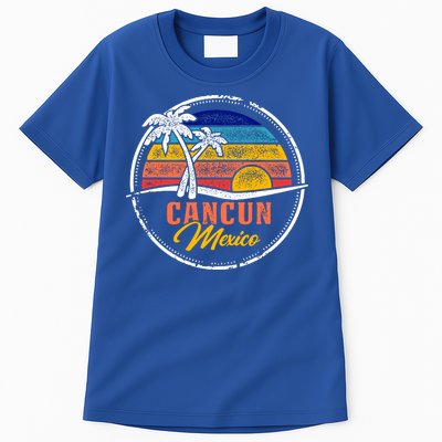 Cancun Retro Sunset Tall T-Shirt