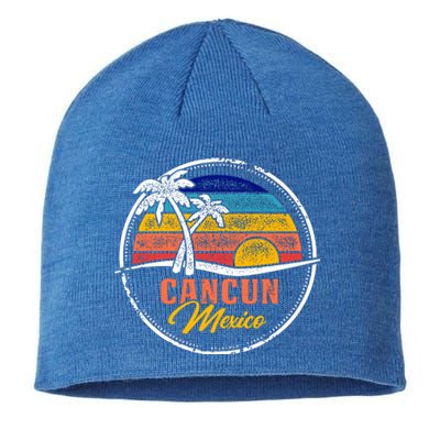 Cancun Retro Sunset Sustainable Beanie