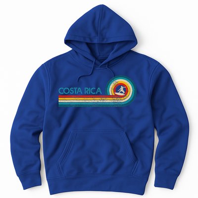 Costa Rica Surf Vintage Beach Surfer Hoodie