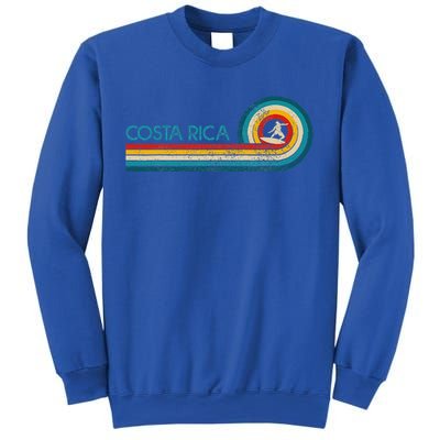 Costa Rica Surf Vintage Beach Surfer Sweatshirt