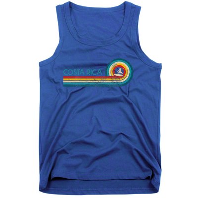 Costa Rica Surf Vintage Beach Surfer Tank Top