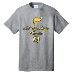 Camel Rider Shriner Masonic Symbol Freemason Tall T-Shirt