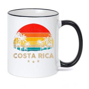 Costa Rica Sunset 11oz Black Color Changing Mug