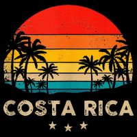 Costa Rica Sunset Drawstring Bag
