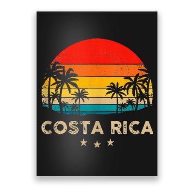 Costa Rica Sunset Poster