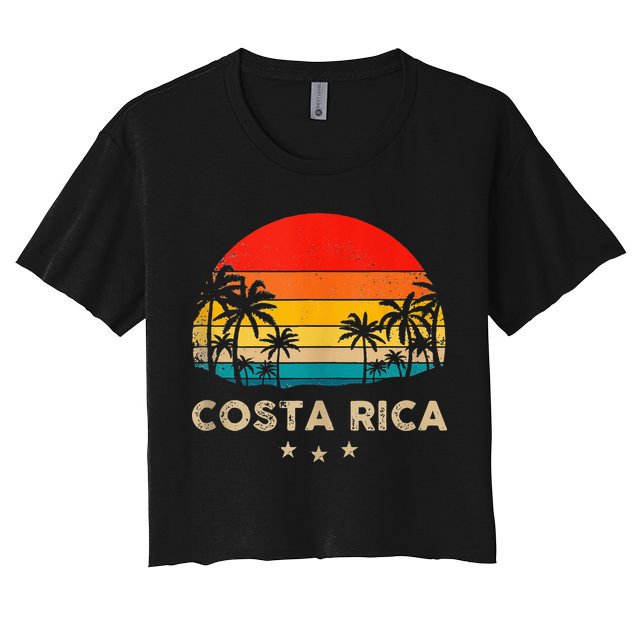 Costa Rica Sunset Crop Top