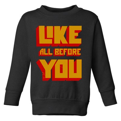 Cult Records Store The Voidz Like All Before You Toddler Sweatshirt