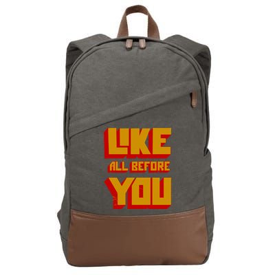 Cult Records Store The Voidz Like All Before You Cotton Canvas Backpack