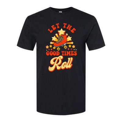 Cool Roller Skating Skate 1970S Retro Softstyle® CVC T-Shirt